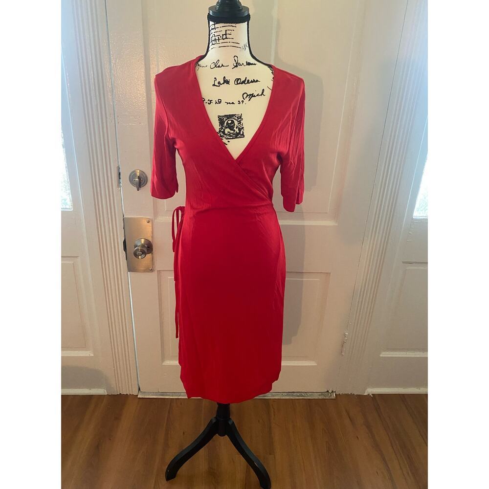 Gap Size Medium Red Dress made from Rayon - Picture 1 of 16